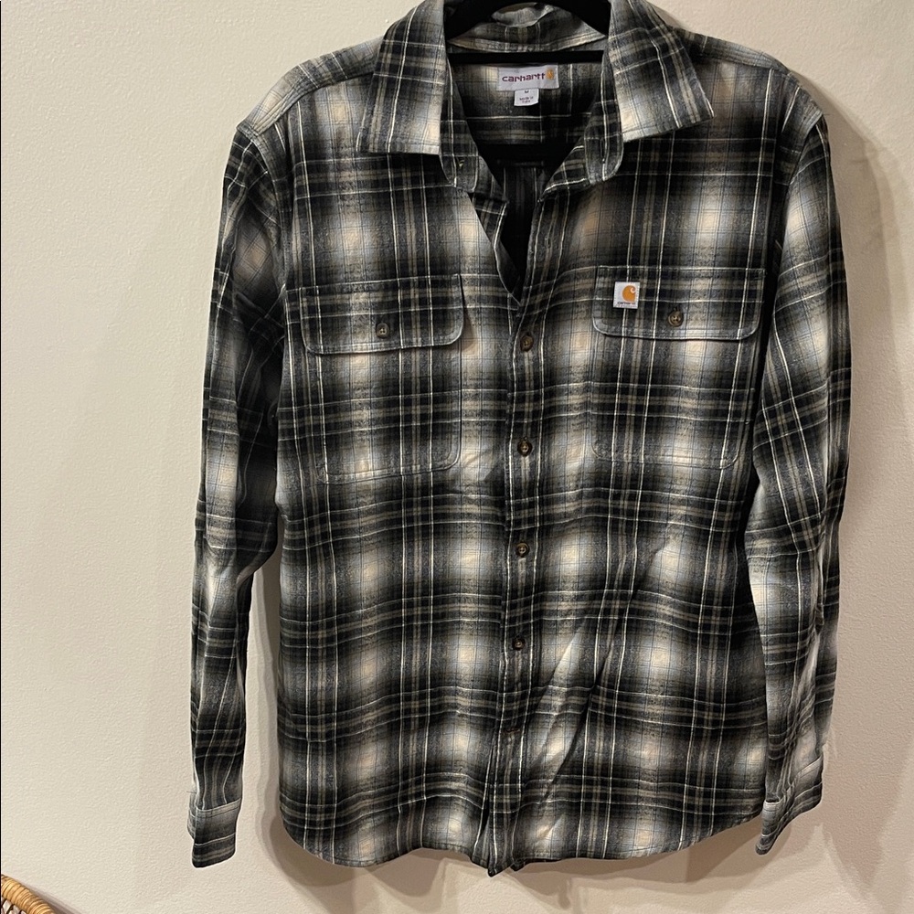 Carhartt Men's flannel Button Down Shirt